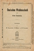 DEUTSCHES WOCHENSCHACH / 1907 vol 23, no 20